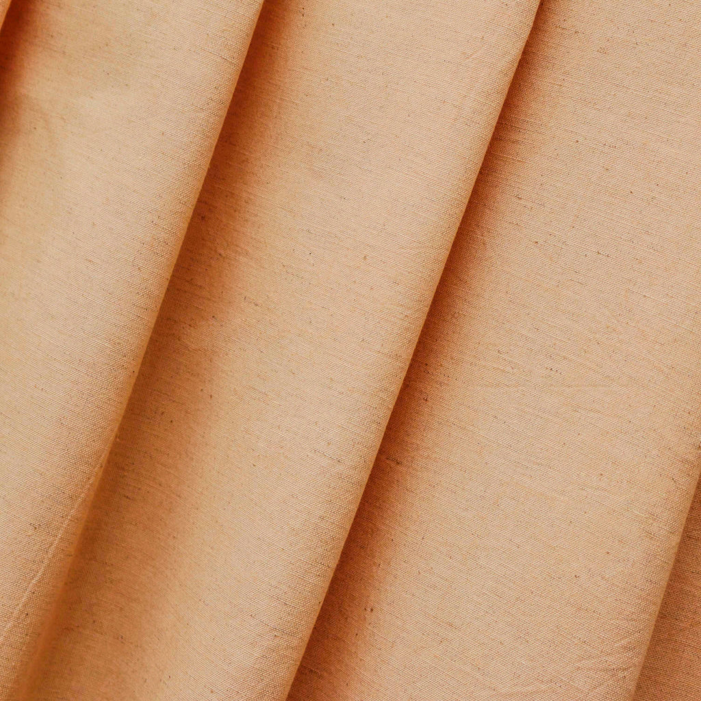 Peach Cotton Linen Fabric by the Metre