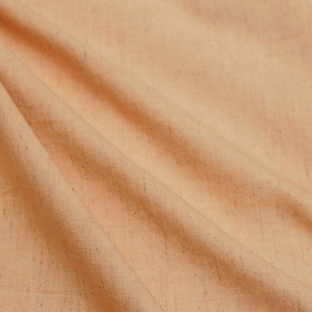 Peach Cotton Linen Fabric