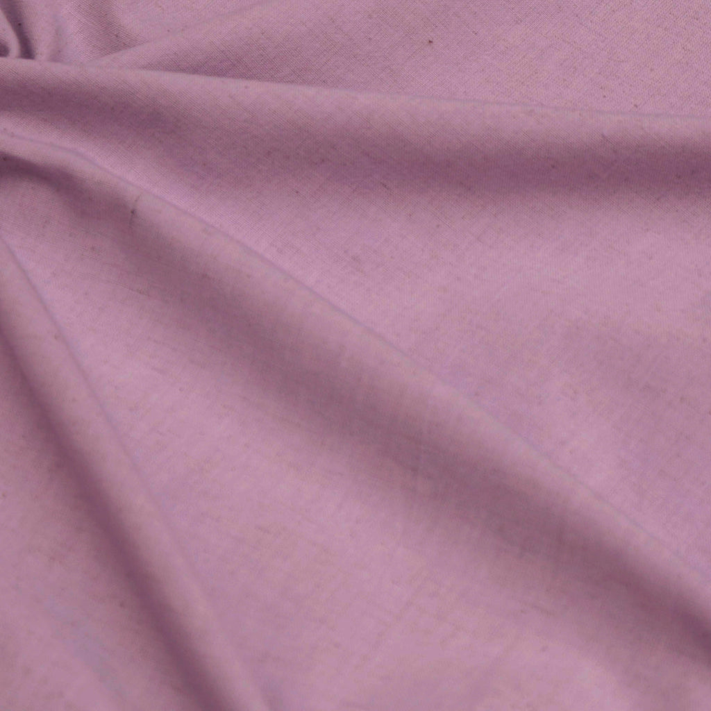 Lilac Cotton Linen Fabric