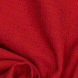 Red Cotton Linen Fabric by the Metre