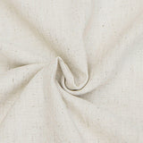 Ivory Cotton Linen Fabric by the Metre