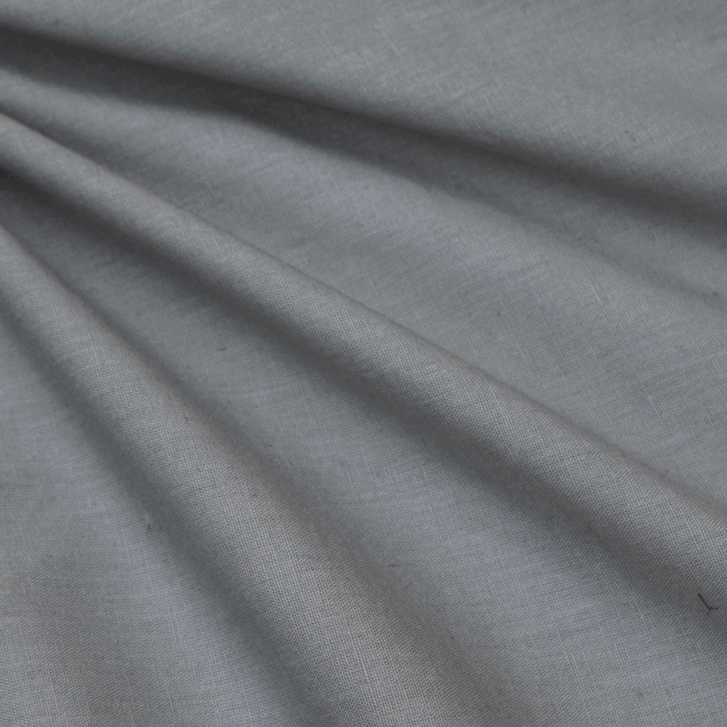 Light Gray Cotton Linen Fabric