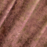 Brick Red Foil Velvet Fabric By The Metre