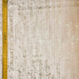 Cream Gold Foil Printed Velvet Textured Curtain Panels