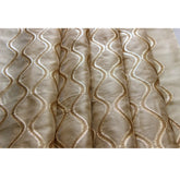 Sequins Scallop Sheer Fabric By The Metre
