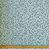 Dusky Blue Petals Jacquard Weave Curtain Panels