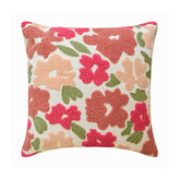 Pink Peony Throw Cushion Cover