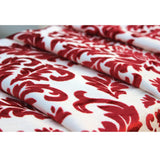 Cayenne Red Velvet Fabric By The Metre