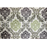Green And Grey Jacquard Fabric By The Metre