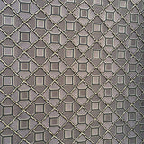 Grey And Black Tile Jacquard Fabric By The Metre