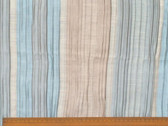 Blue And Champagne Cotton Fabric By The Metre
