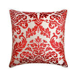 Blonde Damask - Gold Velvet Throw Pillow Cover