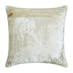 Cayenne Red Scrolls - Cayenne Red Burnout Velvet Throw Pillow Cover