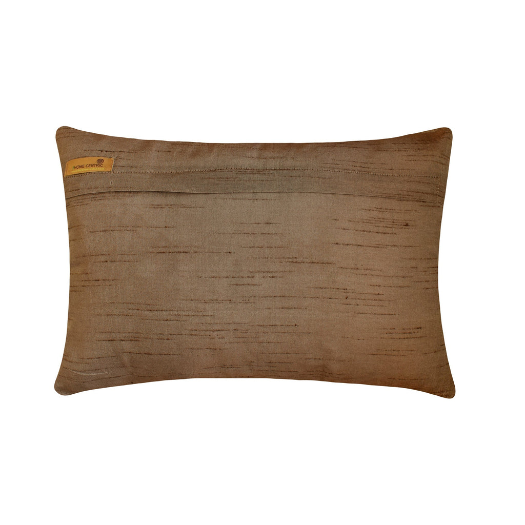 Blue Love - Art Silk Blue Decorative Lumbar Pillow Cover