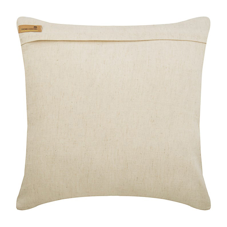 Changing Tree - Natural Beige Cotton Linen Throw Pillow Cover