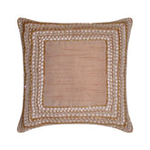 Cinderella - Peach Art Silk Decorative Euro Sham