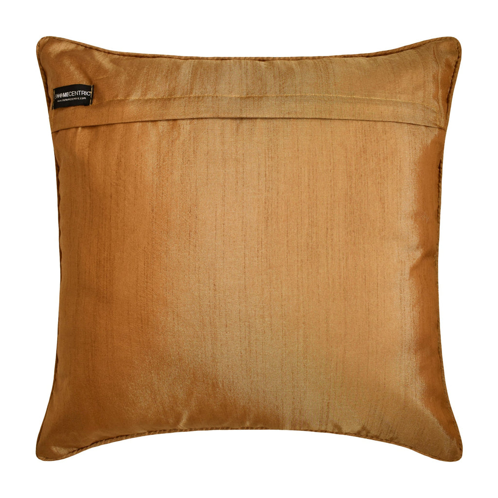 Blonde Damask - Gold Velvet Throw Pillow Cover