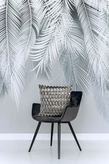 Jewel Sparkler - Grey Velvet Throw Cushion Cover