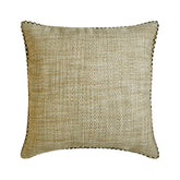 Jute Weave - Beige Jute Throw Cushion Cover