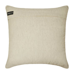 Leaving Blue - Blue Cotton Linen Throw Pillow Cover