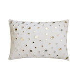 Mirrors - Cotton Canvas White Decorative Standard & King Shams