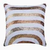 Alchemy - White Art Silk Decorative Euro Sham