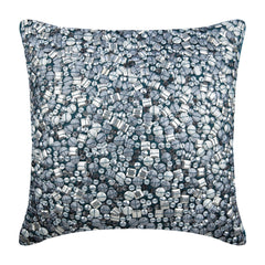 Antique Silver Treasure Pillow Cover