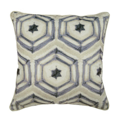 Batik Purple - Purple Velvet Decorative Euro Sham
