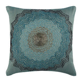 Blue Blast Silk Euro Sham Cover