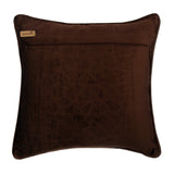 Brown Knots - Brown Velvet Throw Pillow Cover