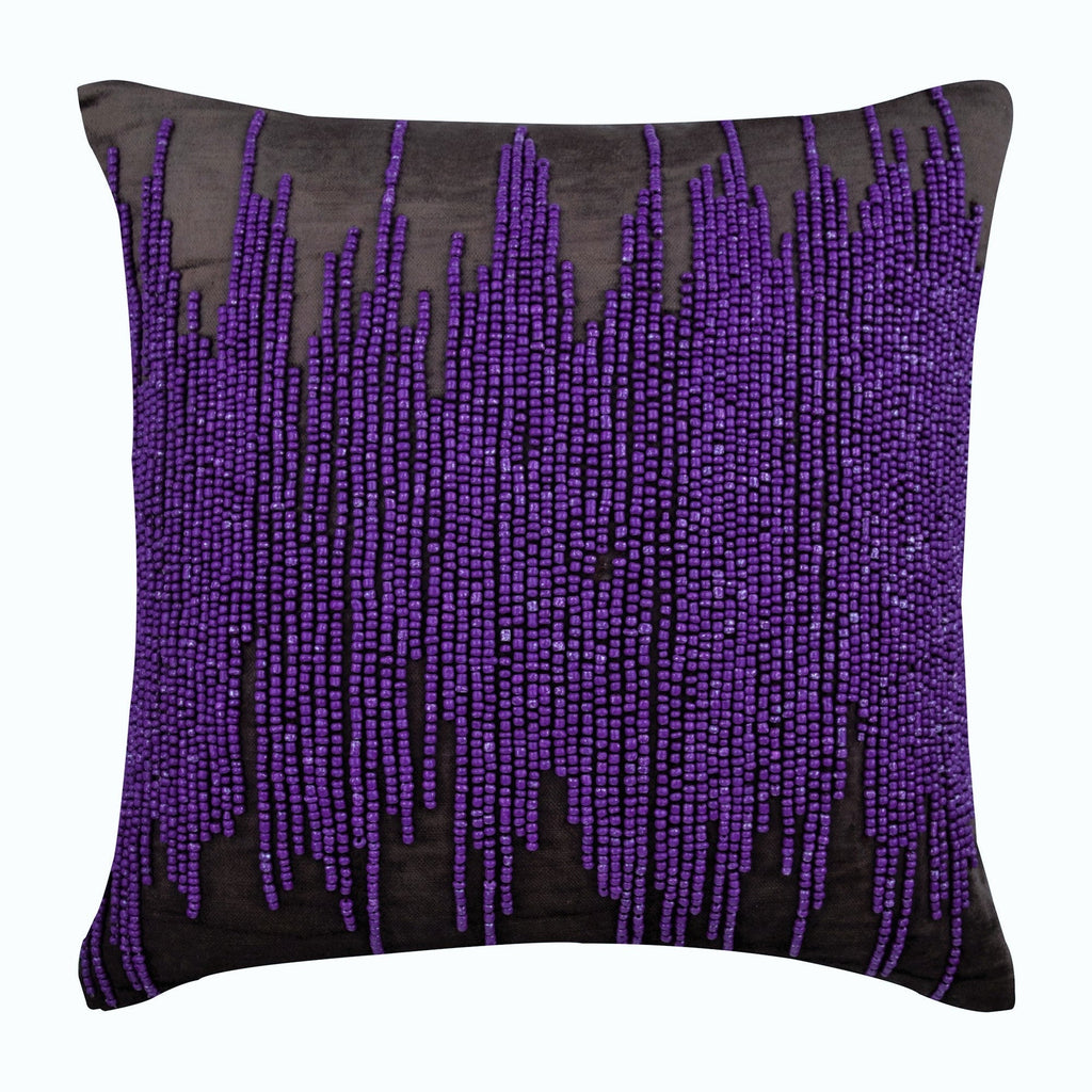 Gold Spill - Gold Velvet Throw Pillow Cover