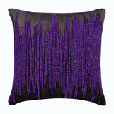 Gold Spill - Gold Velvet Throw Pillow Cover