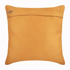 Contemporary Mustard Yellow - Mustard Faux Suede Throw Pillow Cover