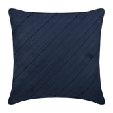 Contemporary Navy Pillow Cover