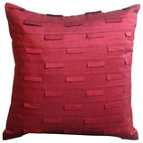 Brown Ocean - Brown Art Silk Decorative Euro Sham
