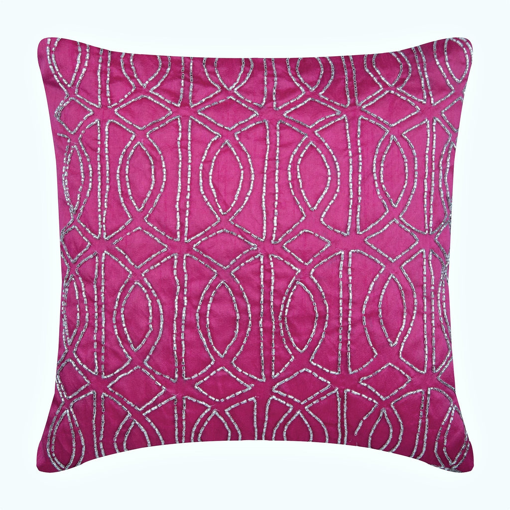 The Class Effect - Light Plum Art Silk Decorative Euro Sham
