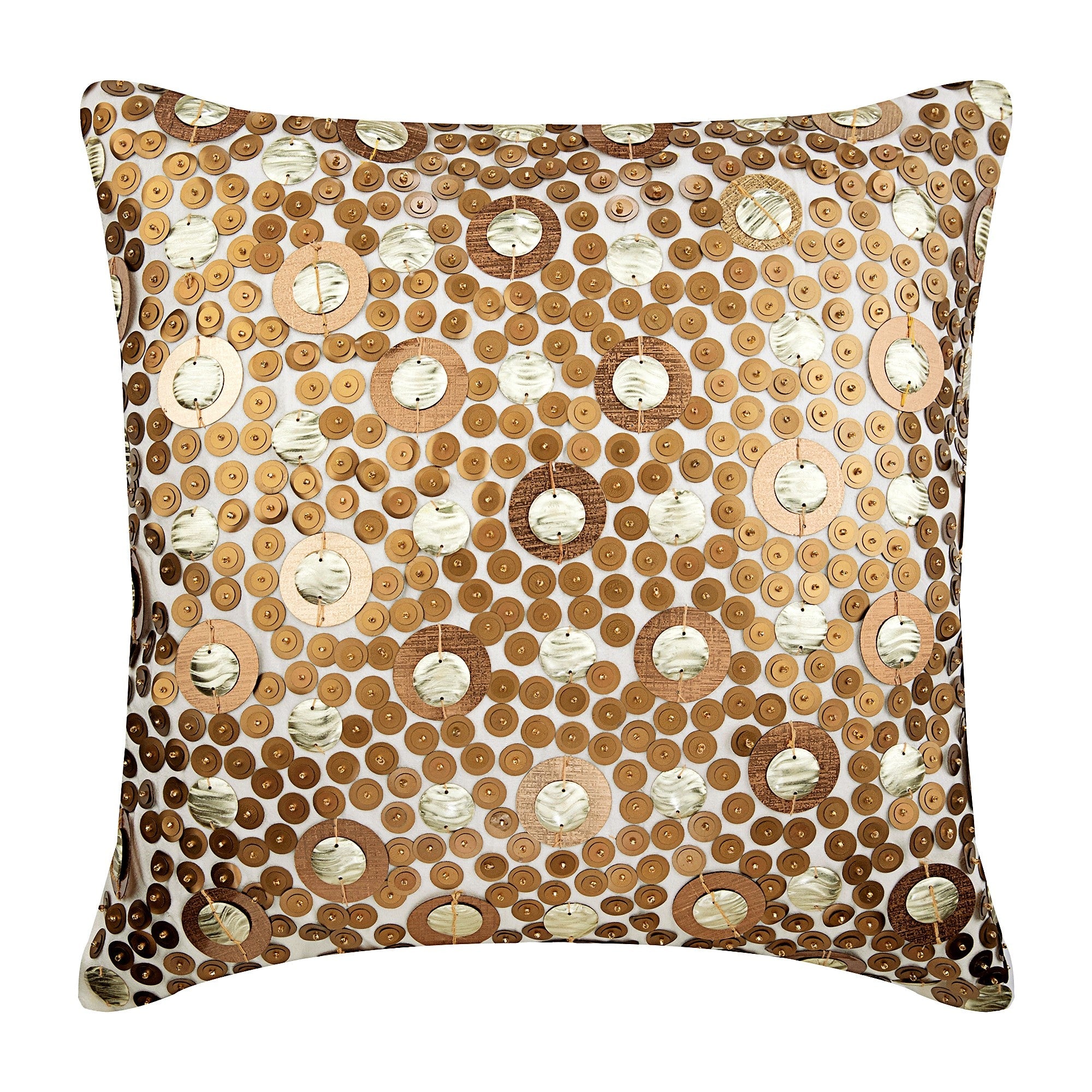 Gold Disco Balls Pillow Cover