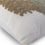Changing Tree - Natural Beige Cotton Linen Throw Pillow Cover