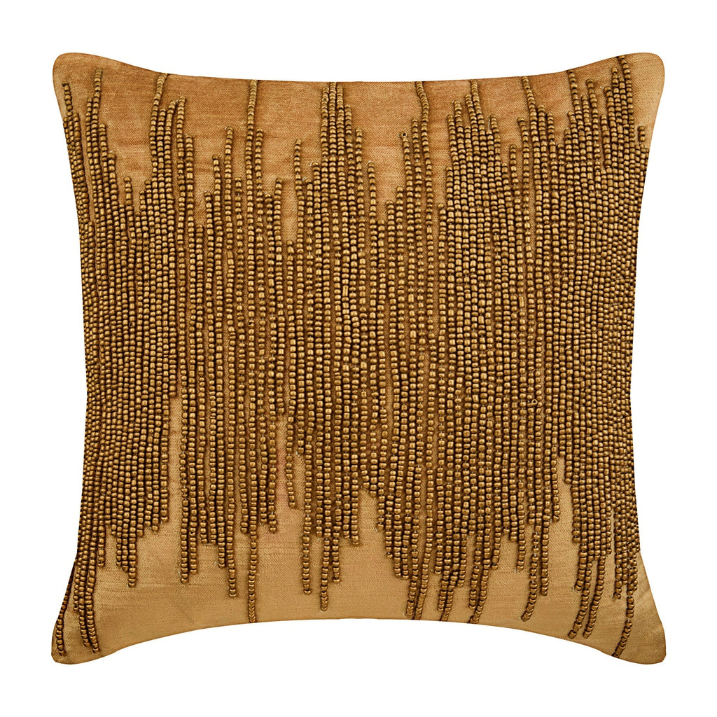 Gold Spill Pillow Cover