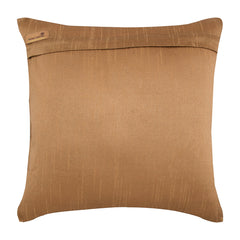 Golden Ivy Silk Throw Pillow Cover