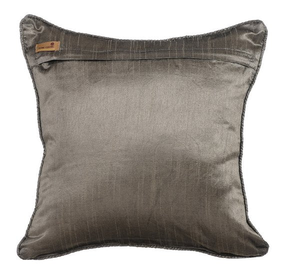 Teal Luxury - Teal Blue Jacquard Weave Throw Pillow Cover