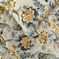 Peacock Swag Decorative Bed Runner and Cushion Cover