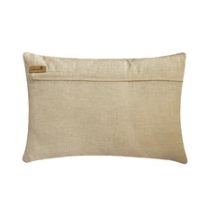 Lozenge Green Lumbar Pillow Cover