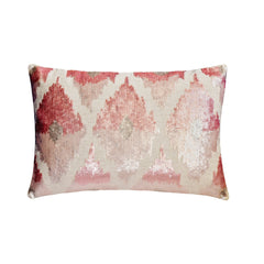 Candice - Blue Linen Lumbar Pillow Cover