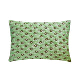 Mint Ripple Lumbar Pillow Cover