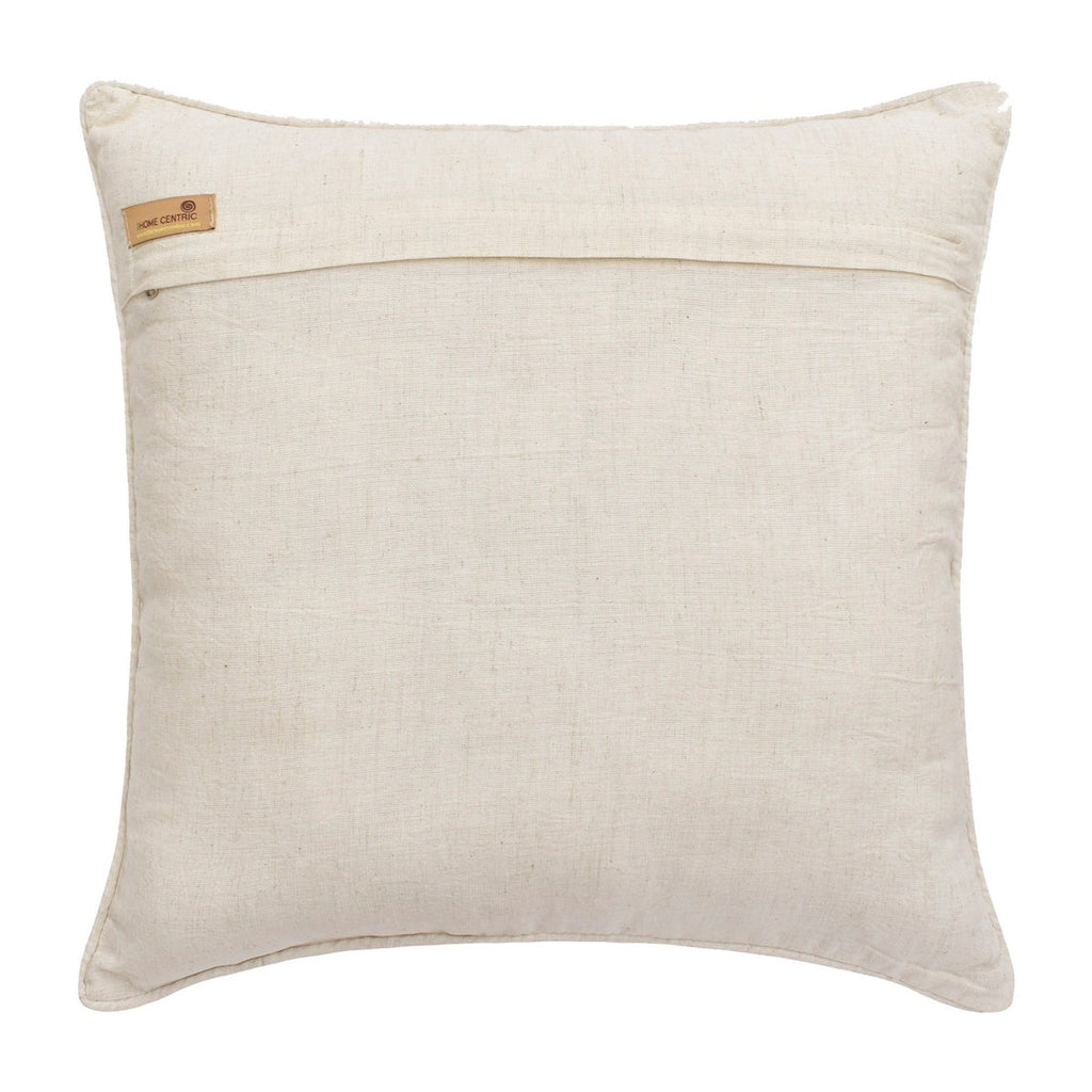 Aureate Ivory - Gold Velvet Throw Pillow Cover