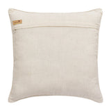 Aureate Ivory - Gold Velvet Throw Pillow Cover