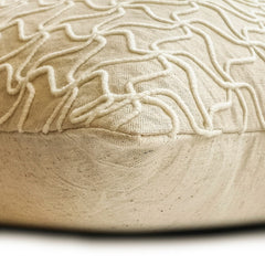 Leanna - Beige Linen Throw Pillow Cover