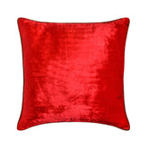 Red Shimmer Throw Cushion Cover