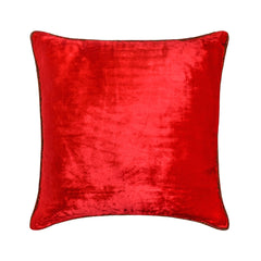 Red Shimmer Throw Cushion Cover